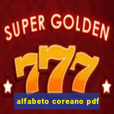 alfabeto coreano pdf